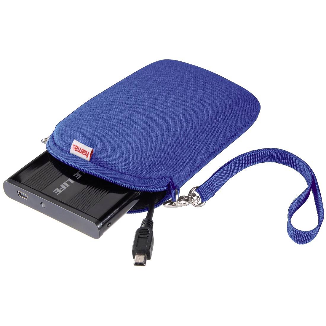 HAMA FESTPLATTENTASCHE NEOPREN 2,5"