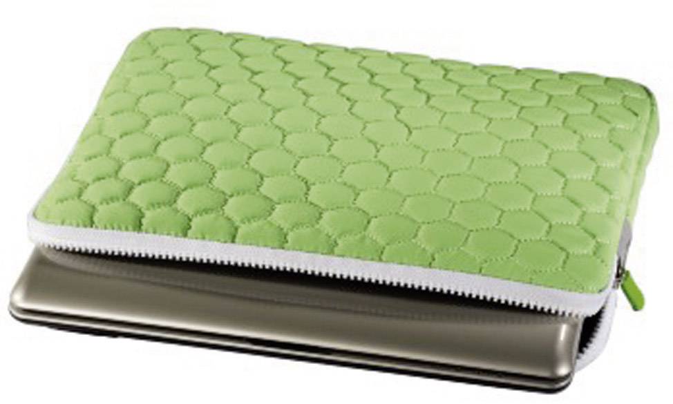 Netbook-Sleeve "Hexagon", Displaygrößen bis 30 cm (11,6"), Grün