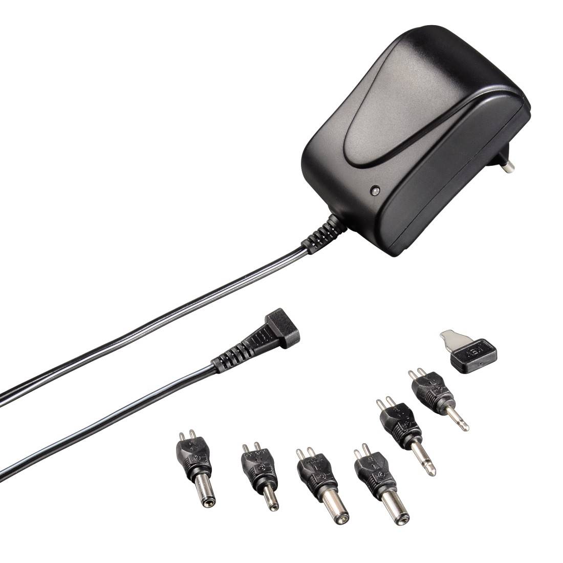 Hama 00046585 Steckernetzteil, einstellbar 3 V/DC, 4.5 V/DC, 5 V/DC, 6 V/DC, 7.5 V/DC, 9 V/DC, 12 V/DC 1500 mA