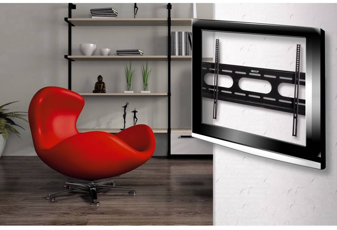 Hama FIX "Ultraslim" XL TV-Wandhalterung 94,0 cm (37") - 228,6 cm (90") Starr