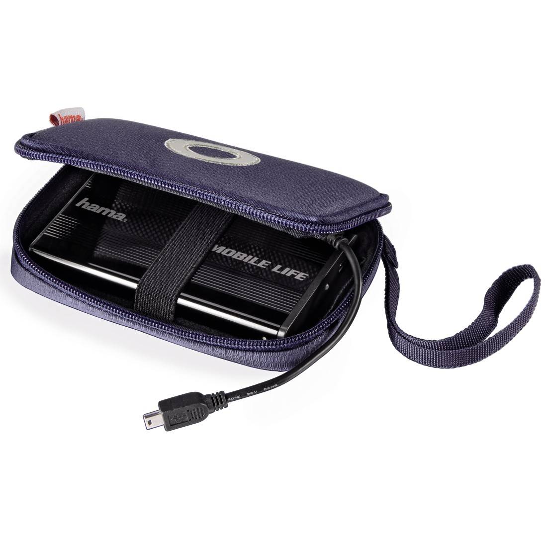 Hama 095519 "Orlando" Festplatten-Tasche 6.35 cm (2.5 Zoll) Blau