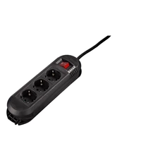 Hama 00047882 Steckdosenleiste mit Schalter 3fach Schwarz Schutzkontakt 1St. Hama 00047882 Steckdosenleiste mit Schalter 3fach Schwarz Schutzkontakt 1St.