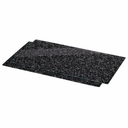 Multi-Glasschneideplatte, 2er-Pack, Design "Granit", 52cm x 30cm Multi-Glasschneideplatte, 2er-Pack, Design "Granit", 52cm x 30cm