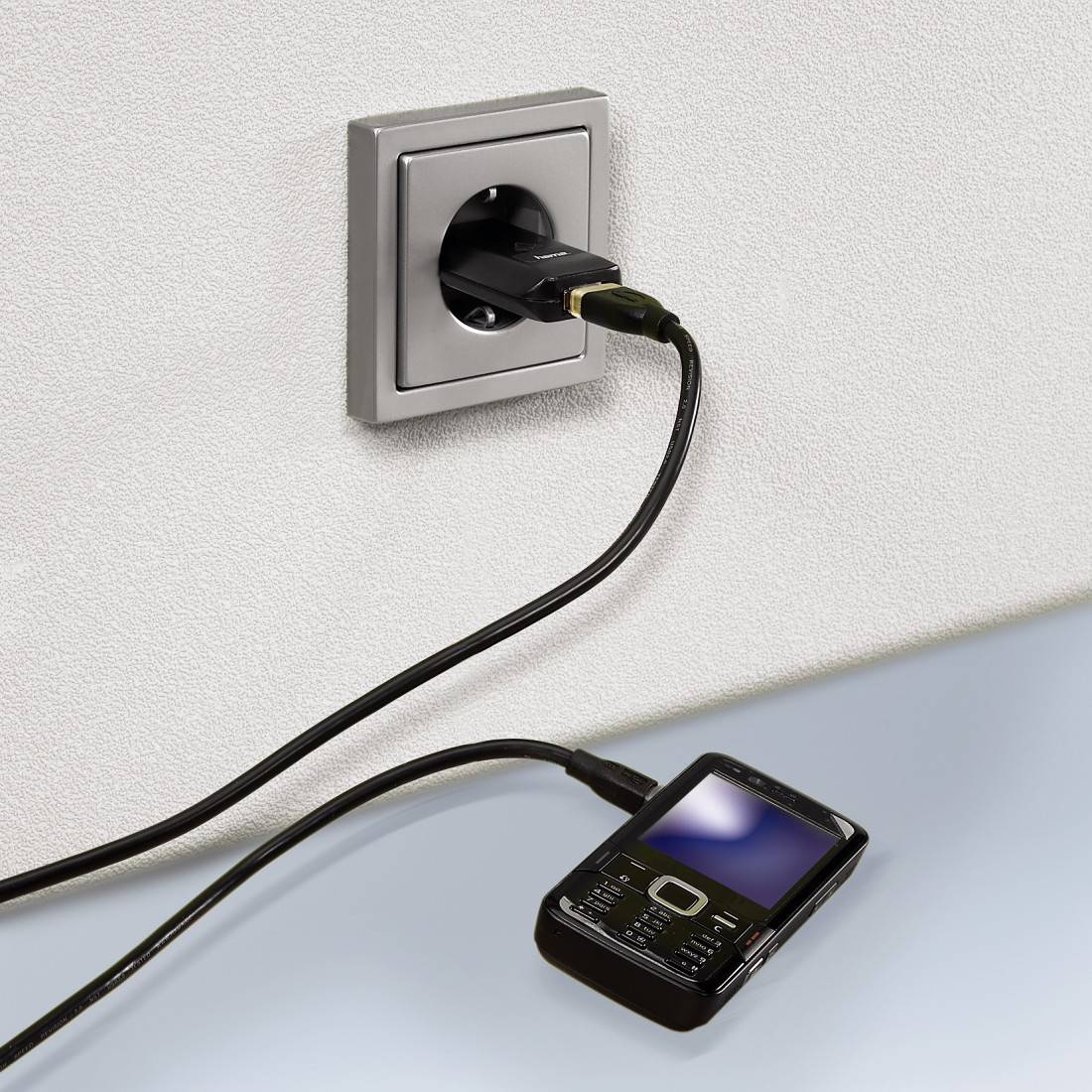 Hama 5V/1A USB-Handy Ladegerät / Netzteil   N/A