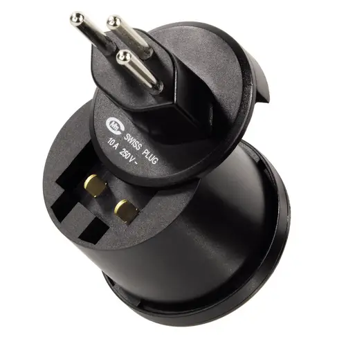 Hama 00047763 Reiseadapter  Europa Hama 00047763 Reiseadapter  Europa