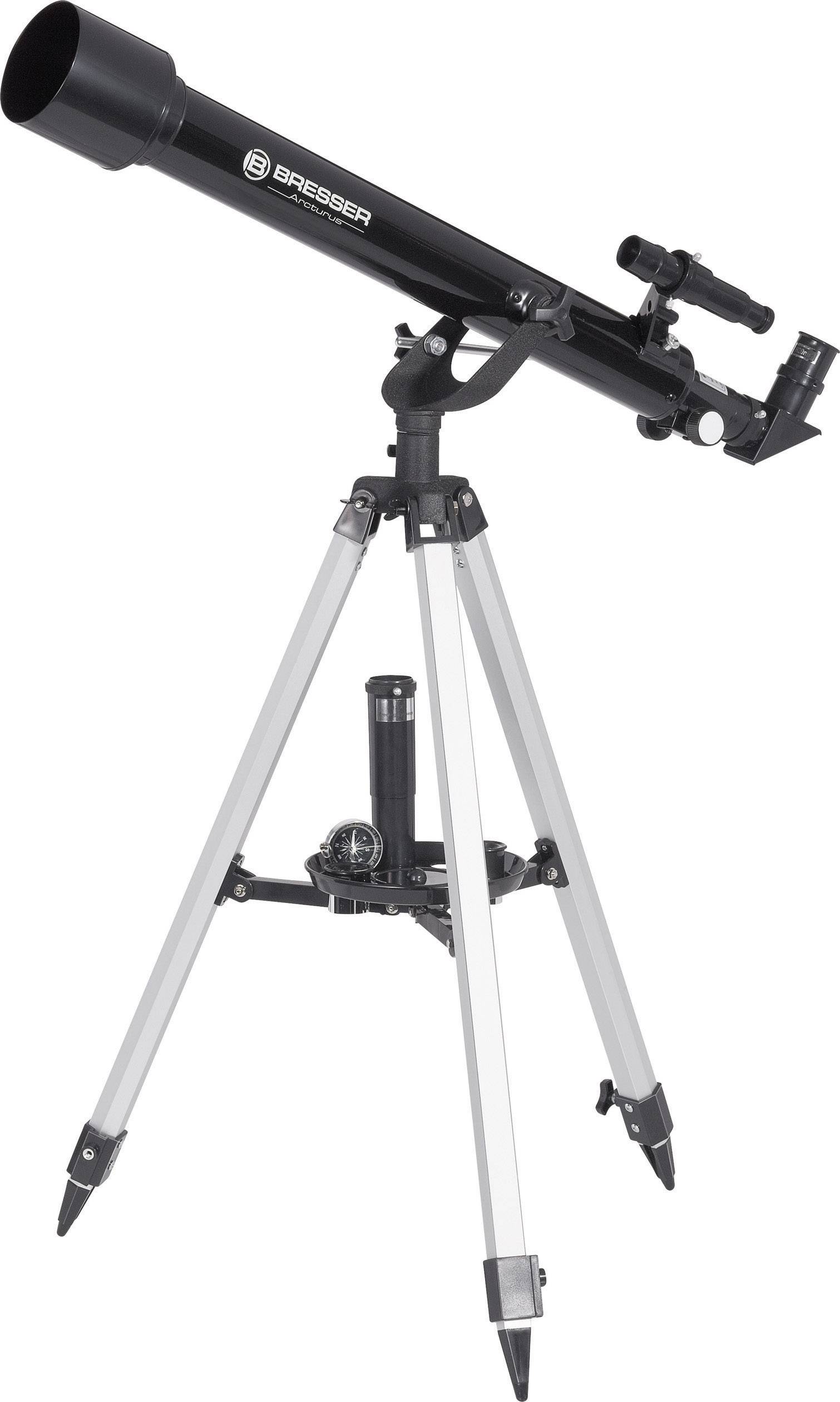 Bresser Optik Arcturus 60/700 Linsen-Teleskop Azimutal Achromatisch Vergrößerung 50 bis 150 x