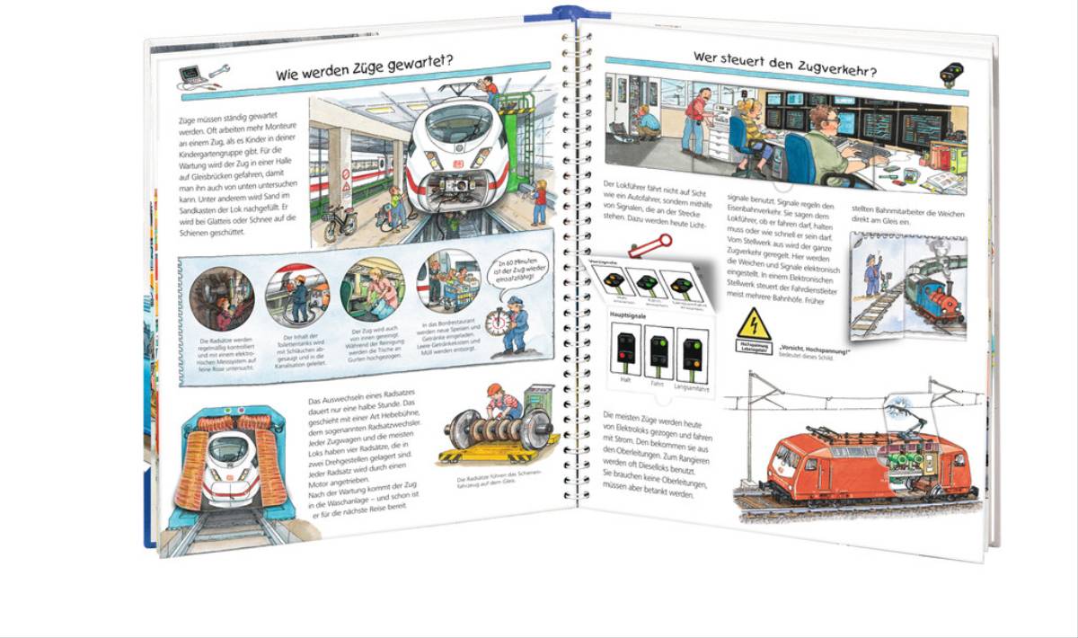 Ravensburger Wieso? Weshalb? Warum? 8: Alles über die Eisenbahn 32884 1 St.