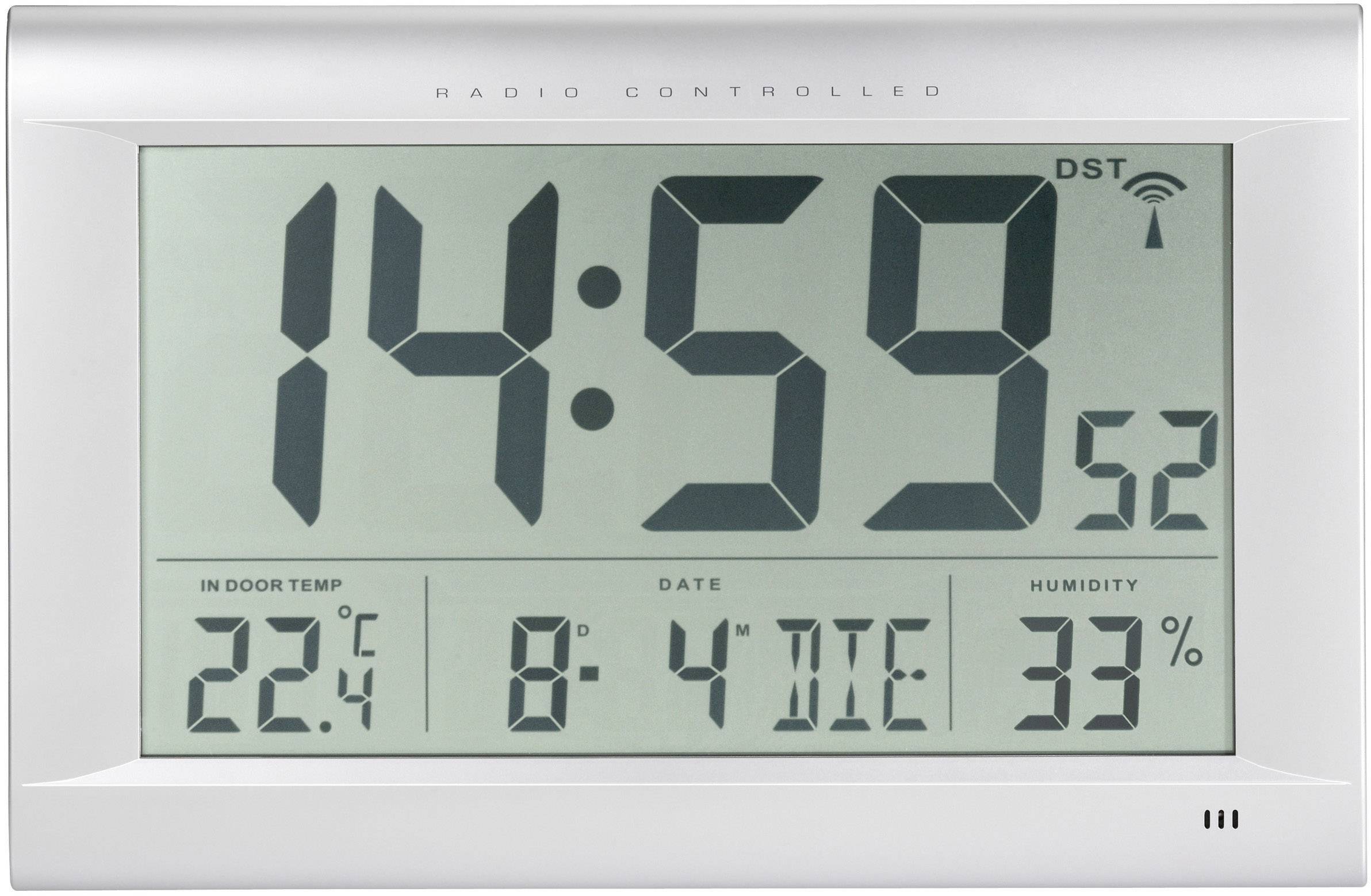 Techno Line WS 8009 Funk Wanduhr 410 mm x 270 mm x 43 mm