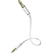 Inakustik 003101015 Klinke Audio Anschlusskabel [1x Klinkenstecker 3.5mm - 1x Klinkenstecker 3.5 mm] 1.50m Weiß vergoldete
