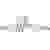 Inakustik 00310503 Klinke Audio Verlängerungskabel [1x Klinkenstecker 3.5mm - 1x Klinkenbuchse 3.5 mm] 3.00m Weiß vergoldete