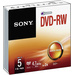 Sony 5DMW47SS DVD-RW Rohling 4.7 GB 5 St. Jewelcase Wiederbeschreibbar
