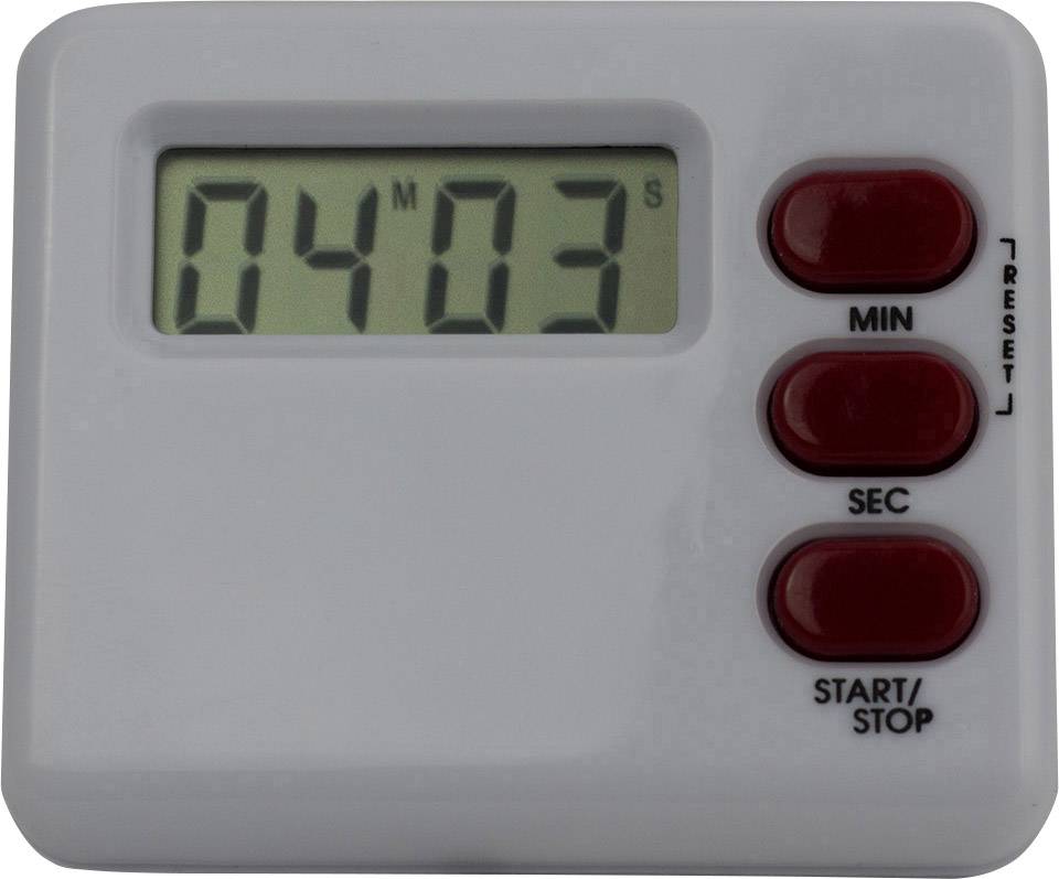 EUROTIME M902012C Timer Weiß, Rot digital