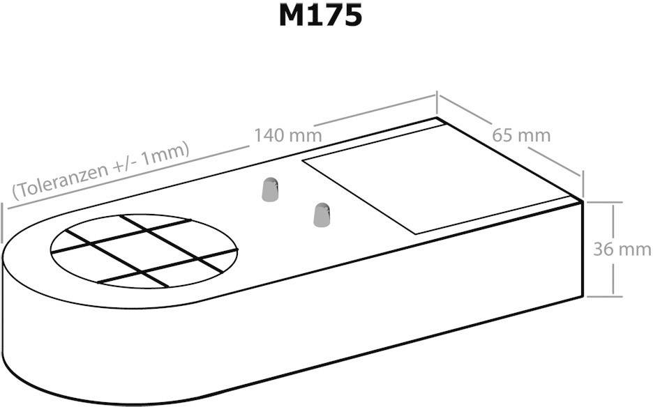 Kemo M 175 Tiervertreiber Funktionsart Multifrequenz Wirkungsbereich 100m² 1St.