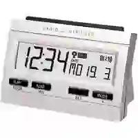 Techno Line 02991 Funk Wecker Silber Alarmzeiten 2 Techno Line 02991 Funk Wecker Silber Alarmzeiten 2