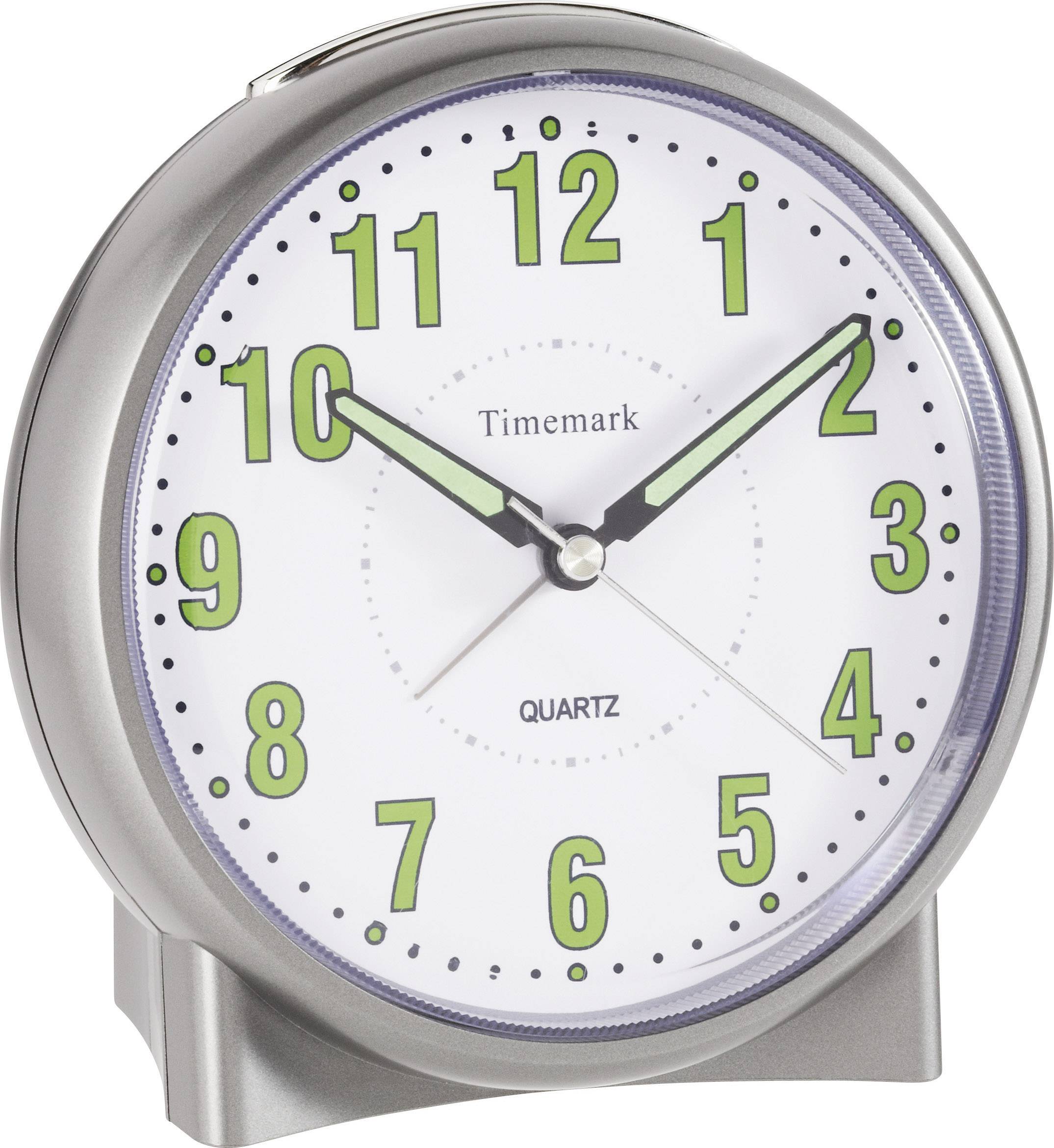 Eurochron S139C2 Quarz Wecker Silber