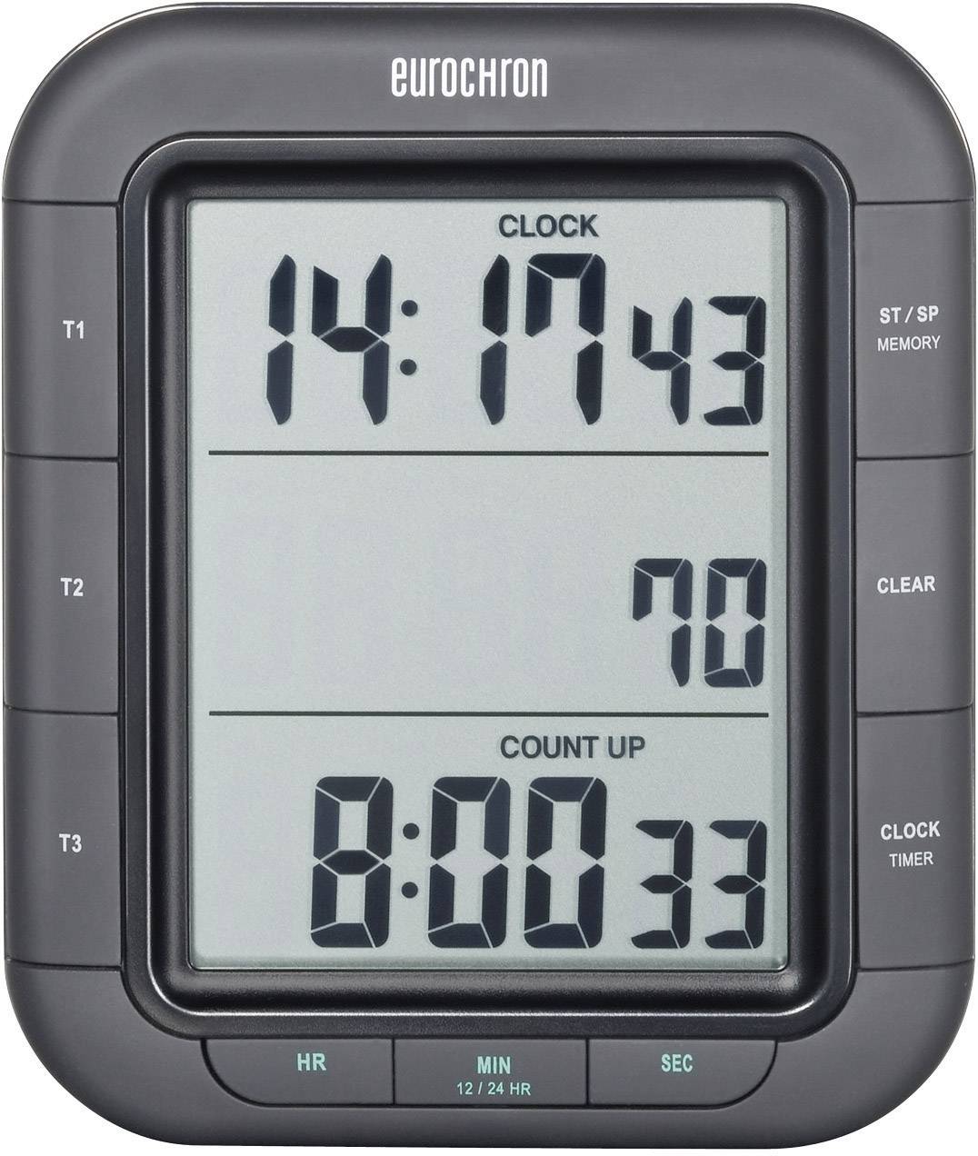 Eurochron EDT 9000 Timer Schwarz digital