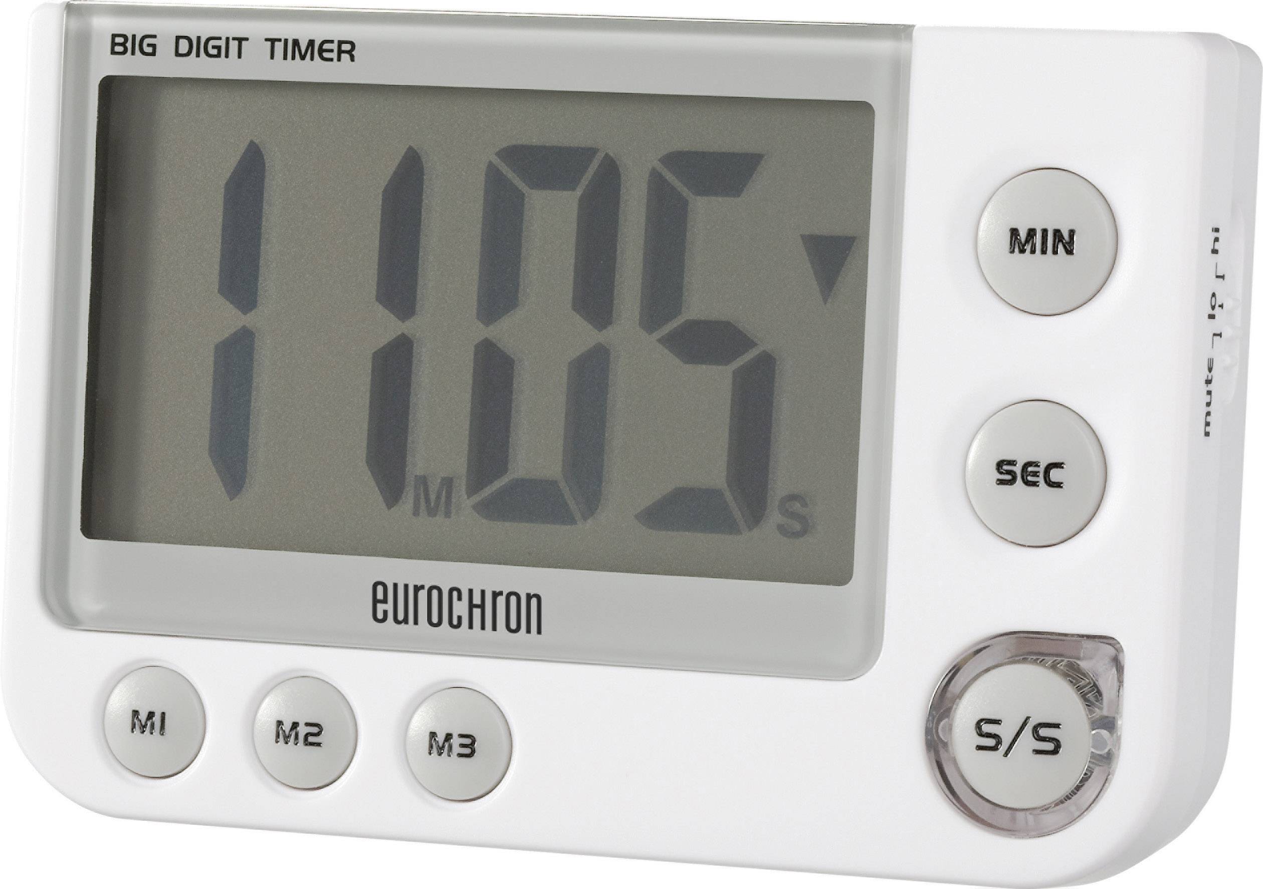 Eurochron EDT 4000 Timer Weiß digital