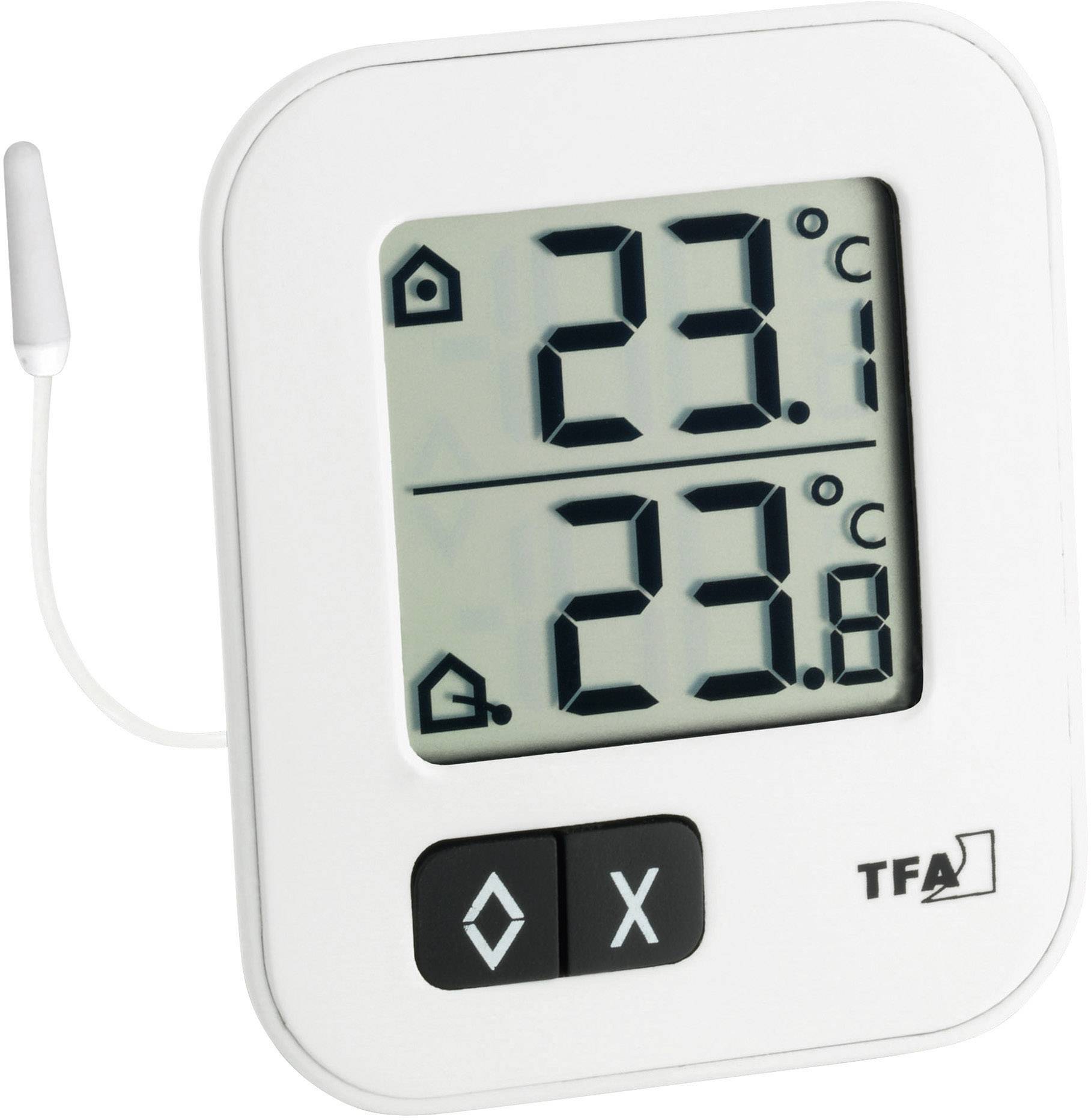 TFA Dostmann 30.1043.02 Thermometer Weiß 30.1043.02