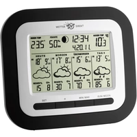 TFA Dostmann Aurora 35.5045.IT Satelliten Wetterstation Vorhersage für 4 Tage TFA Dostmann Aurora 35.5045.IT Satelliten Wetterstation Vorhersage für 4 Tage