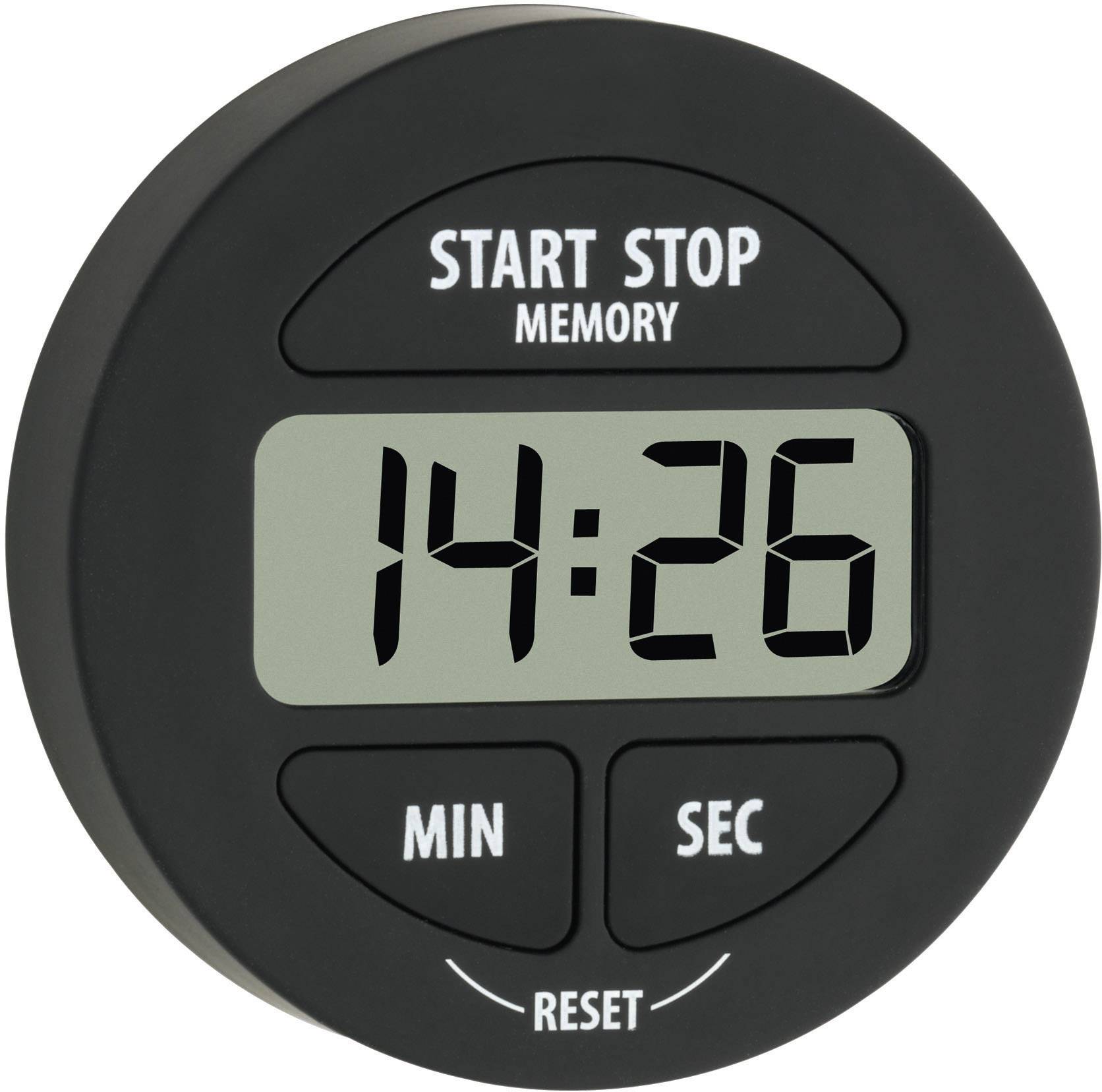 TFA Dostmann 38.2022.01 Timer Schwarz digital