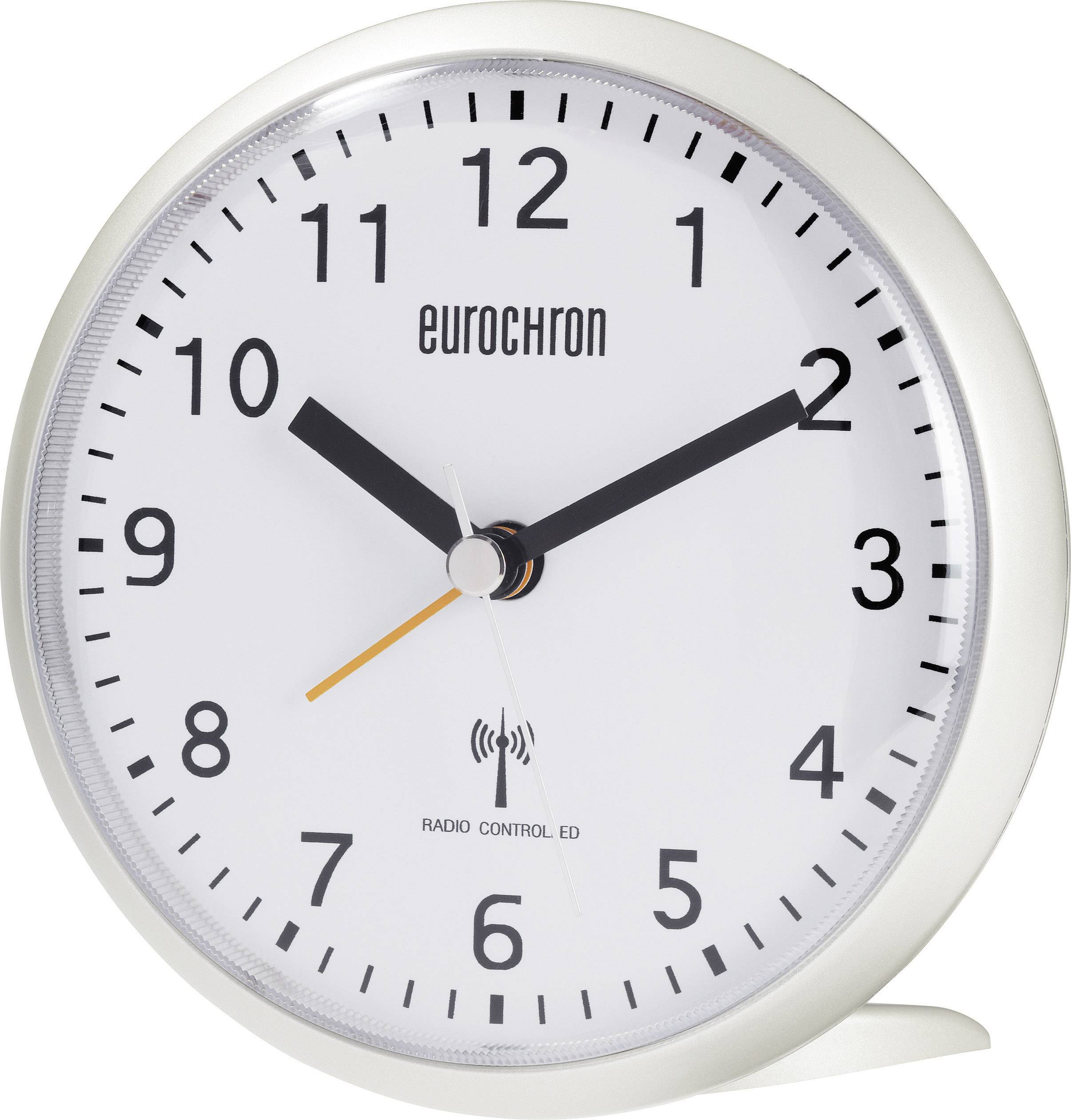 Eurochron HD-TRC202 Funk Wecker Weiß Alarmzeiten 1