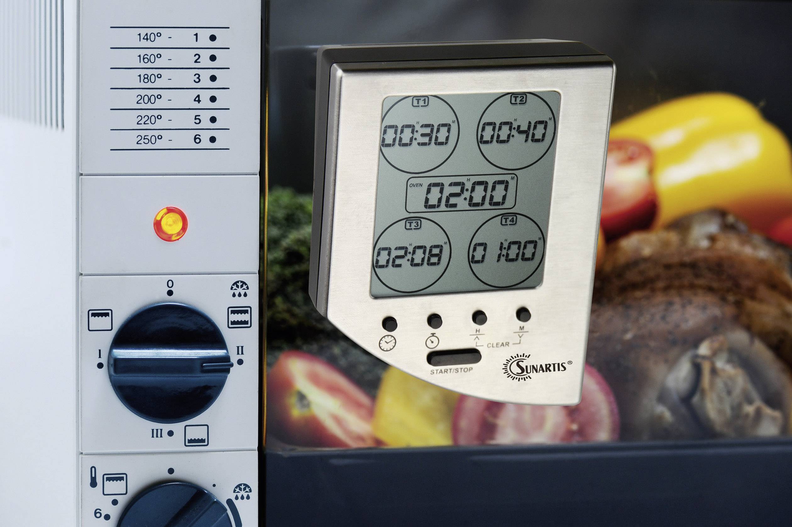 Sunartis EC 341 Timer Silber digital