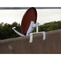 A.S. SAT 32905 SAT-Brüstungshalterung  Passend für Spiegelgröße: Ø < 100 cm  Silber A.S. SAT 32905 SAT-Brüstungshalterung  Passend für Spiegelgröße: Ø < 100 cm  Silber