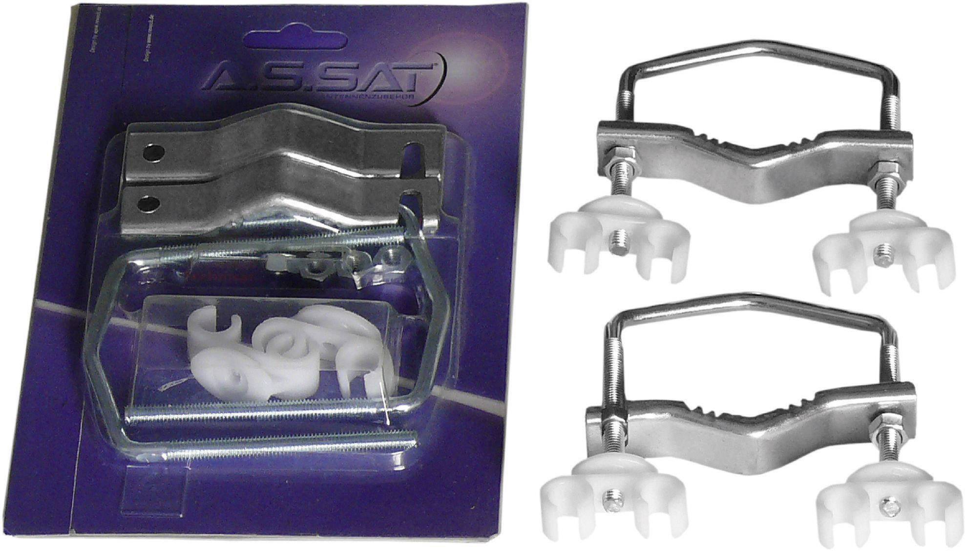 A.S. SAT 46003 Masthalterung Passend für Mast-Ø (min.): 38mm Passend für Mast-Ø (max.): 60mm