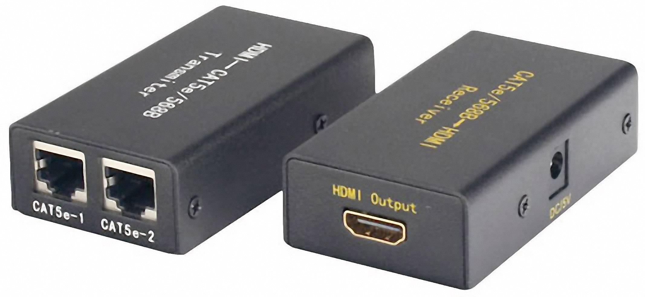 LogiLink HD0102 HDMI® Extender (Verlängerung) über Netzwerkkabel RJ45 30 m