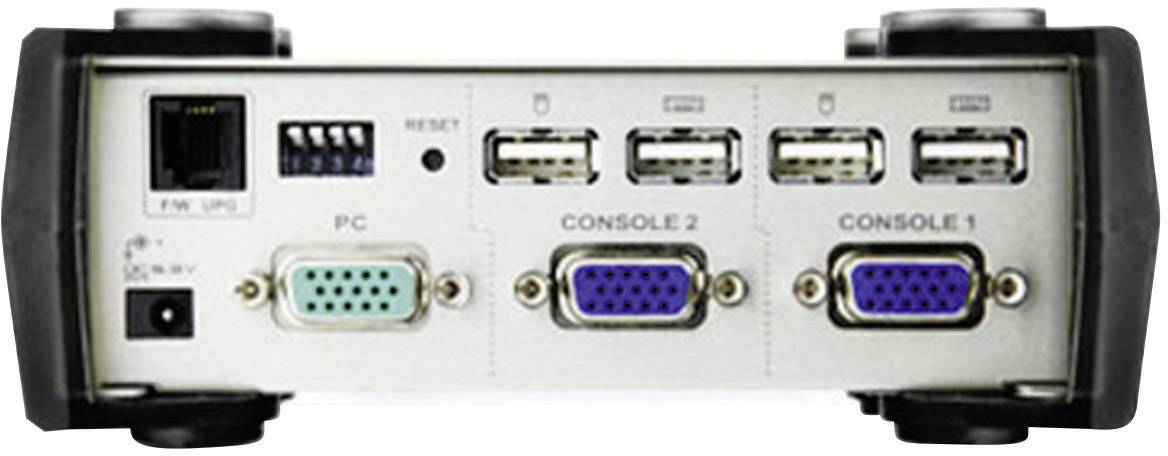 ATEN CS231C-AT-G 2 Port KVM-Umschalter VGA USB 1920 x 1440 Pixel
