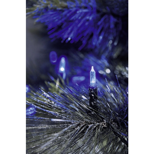 Konstsmide 6004-400 Mini-Lichterkette Außen netzbetrieben Anzahl Leuchtmittel 40 LED Blau Konstsmide 6004-400 Mini-Lichterkette Außen netzbetrieben Anzahl Leuchtmittel 40 LED Blau