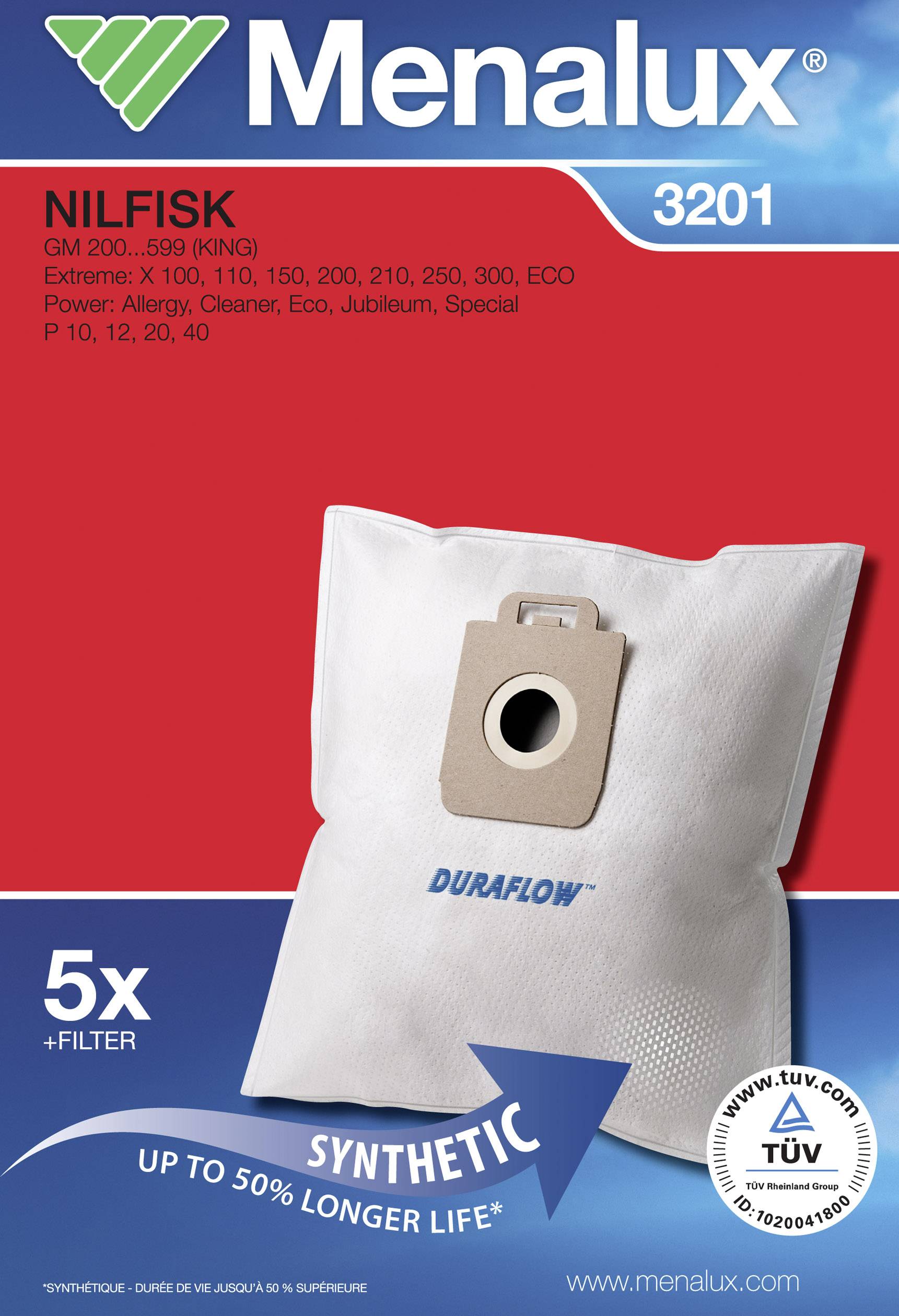 Menalux 3201 Staubsaugerbeutel 1 St.