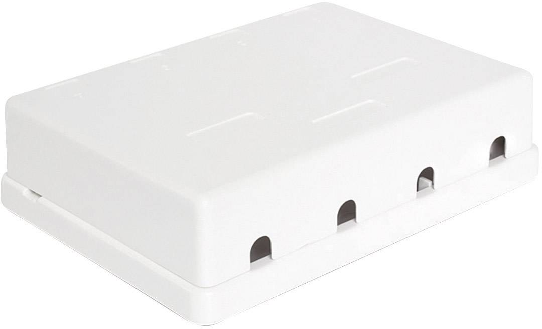 4 Port Netzwerk-Patchpanel Unbestückt 1 HE Unbestückt