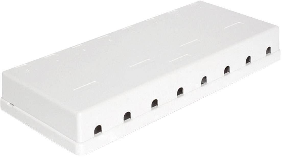 Delock 86209 8 Port Netzwerk-Patchpanel Unbestückt 1 HE Unbestückt