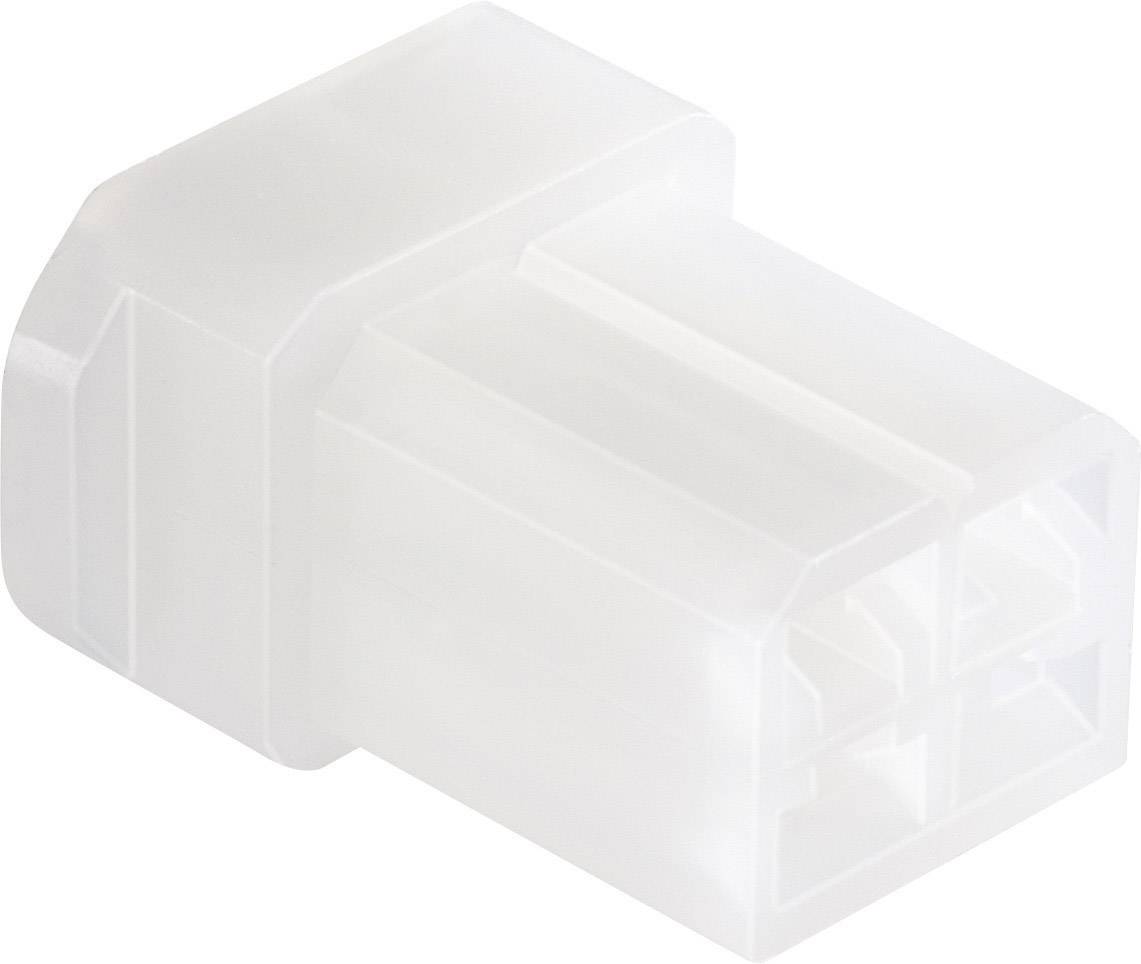 TE Connectivity Buchsengehäuse-Kabel FASTIN-FASTON Polzahl Gesamt 4 Rastermaß: 5 mm 626056