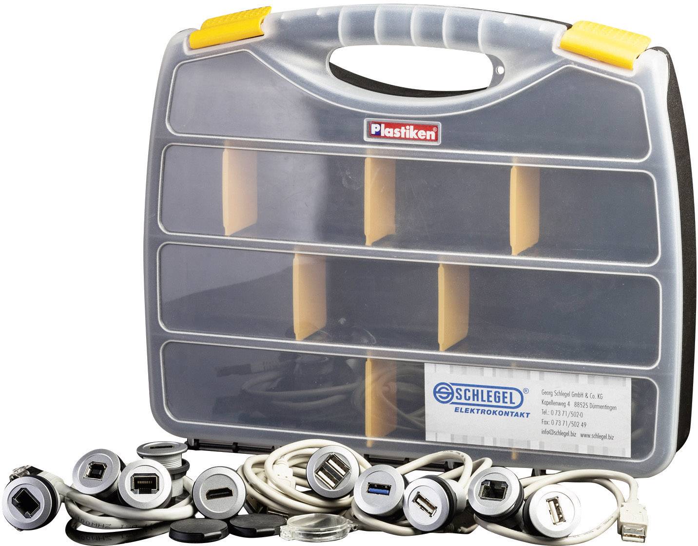 Schlegel Einbaubuchsen-Sortiment MUKO_118308_02 Einbaubuchsen-Sortiment MUKO_118308_02 Inhalt: 1 Set