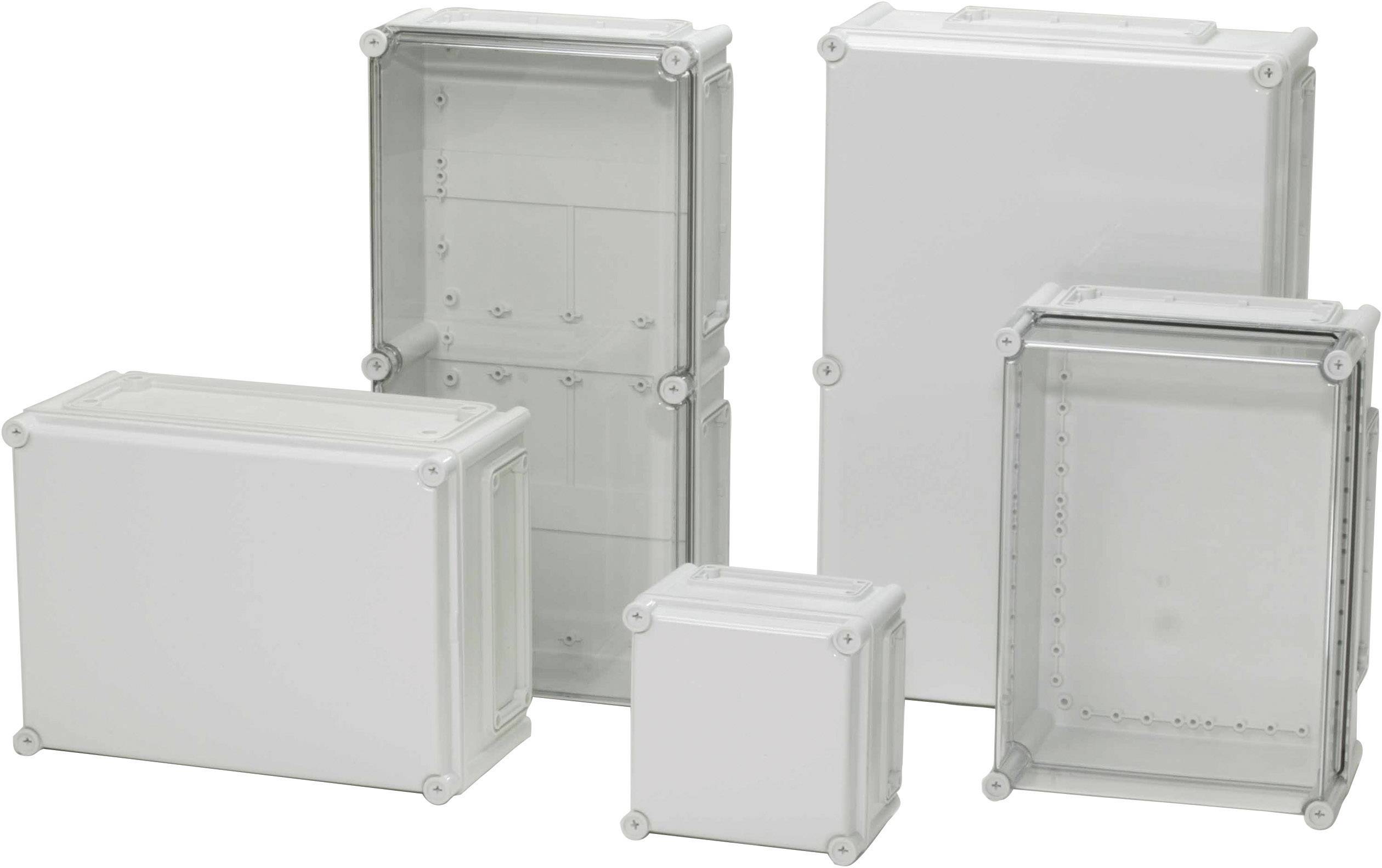 Fibox EKWH 250G Installations-Gehäuse 760 x 560 x 250 Polycarbonat Lichtgrau (RAL 7035) 1St.