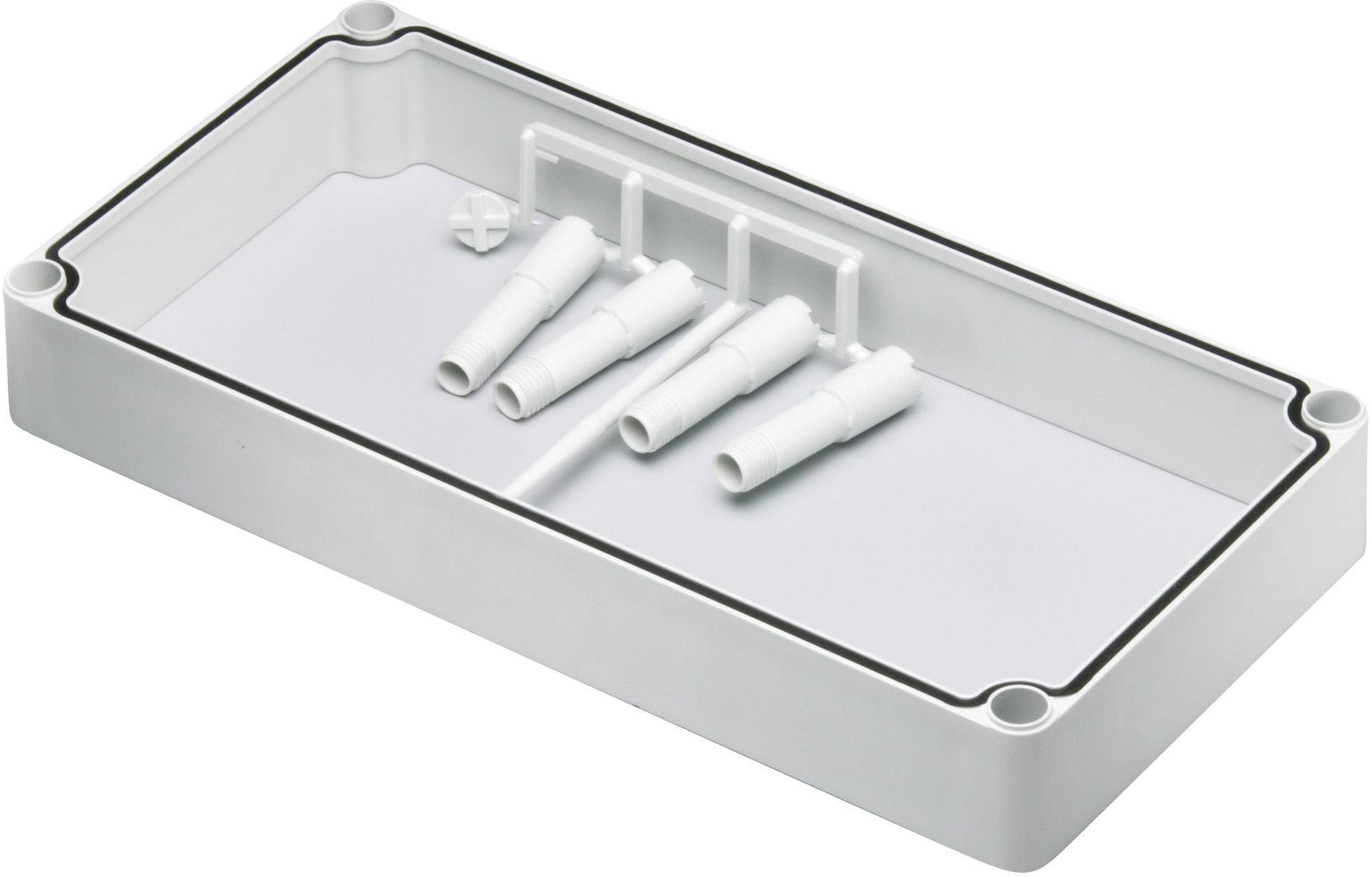 Fibox EKUZR 3730323 Zwischenrahmen (L x B x H) 560 x 380 x 50mm Polycarbonat Lichtgrau (RAL 7035) 1St.