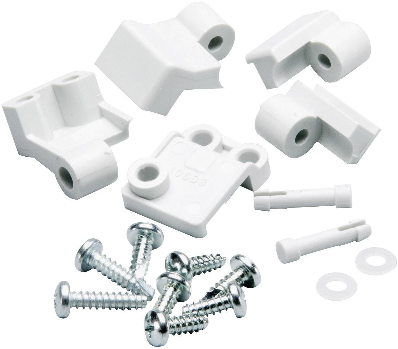 Fibox MB 10622 Scharnier Kunststoff Lichtgrau (RAL 7035) 1St.