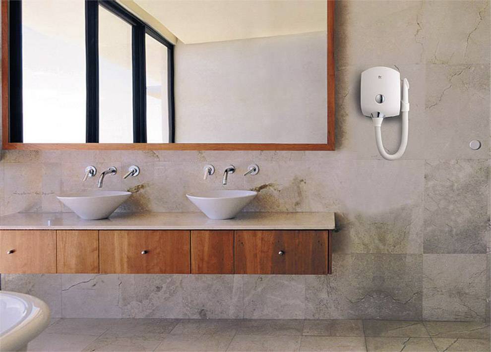 Vortice Vort Dry 1000 Jet Wandhaartrockner Weiß