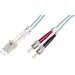 Câble de raccordement FO Digitus DK-2531-01/3 [1x LC mâle - 1x ST mâle] 50/125 µ Multimode OM3 1.00 m