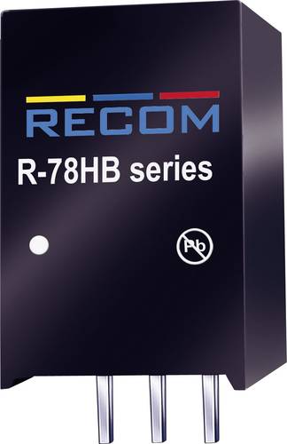 RECOM R-78HB24-0.3 DC/DC-Wandler, Print 72 V/DC 24 V/DC 0.3A 7.2W Anzahl Ausgänge: 1 x