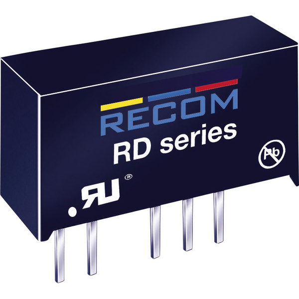 RECOM RD-2415D/P DC/DC-Wandler, Print 24 V/DC 15 V/DC, -15 V/DC 66mA 2W Anzahl Ausgänge: 2 x