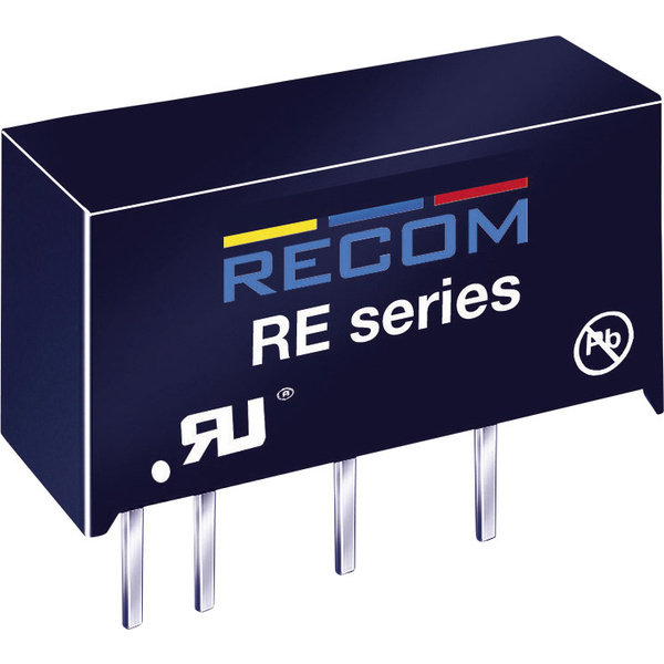 RECOM RP-0509S DC/DC-Wandler, Print 5 V/DC 9 V/DC 111mA 1W Anzahl Ausgänge: 1 x Inhalt 1St.