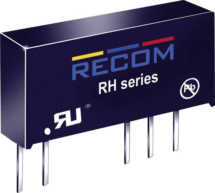RECOM RH-0515D DC/DC-Wandler, Print 5 V/DC 15 V/DC, -15 V/DC 33mA 1W Anzahl Ausgänge: 2 x Inhalt 1St.