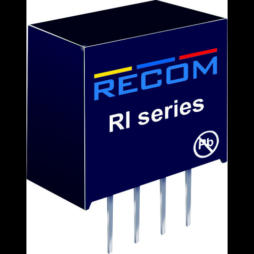 RECOM RI-0505S/P DC/DC-Wandler, Print 5 V/DC 5 V/DC 400mA 2W Anzahl Ausgänge: 1 x Inhalt 1St.