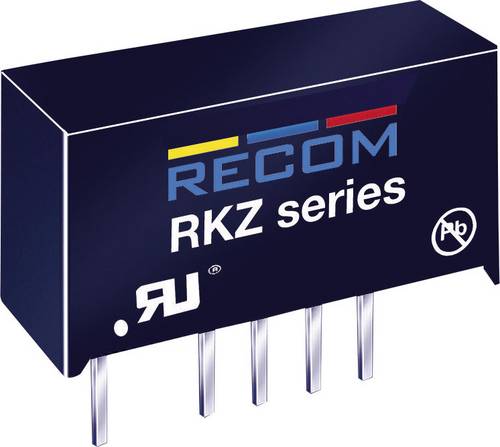 RECOM RKZ-1212S DC/DC-Wandler, Print 12 V/DC 12 V/DC 168mA 2W Anzahl Ausgänge: 1 x
