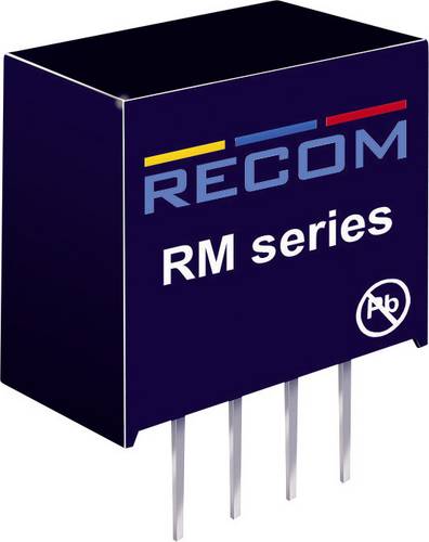 RECOM RM-0505S/P DC/DC-Wandler, Print 5 V/DC 5 V/DC 50mA 0.25W Anzahl Ausgänge: 1 x