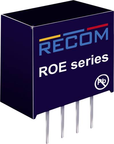RECOM ROE-0505S DC/DC-Wandler, Print 5 V/DC 5 V/DC 200mA 1W Anzahl Ausgänge: 1 x