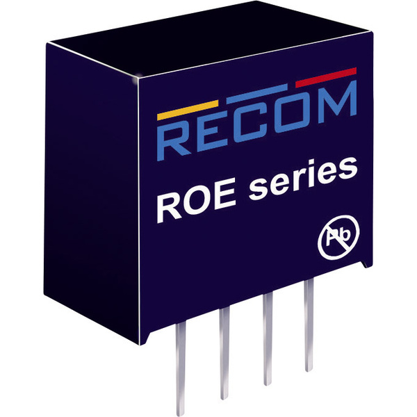RECOM ROE-0505S DC/DC-Wandler, Print 5 V/DC 5 V/DC 200 mA 1 W Anzahl Ausgänge: 1 x Inhalt